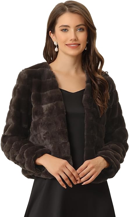 faux fur coat women