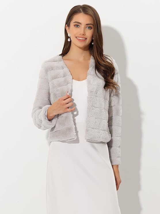 faux fur coat women