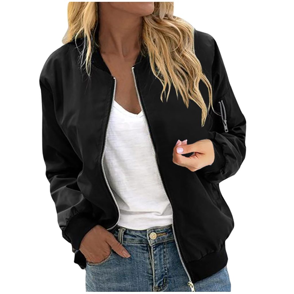 Fashionable and Functional: Exploring Bomber Jackets for Women插图5
