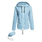 women's rain jacket with hood