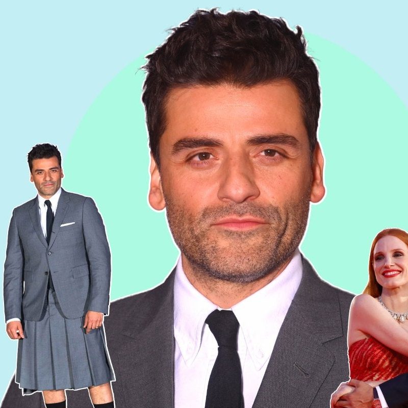  oscar isaac wearing a skirt