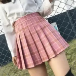 women plaid skirt