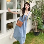 women's denim dress