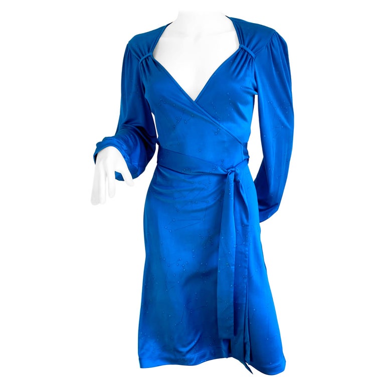 silk wrap dress