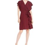 petite wrap dress