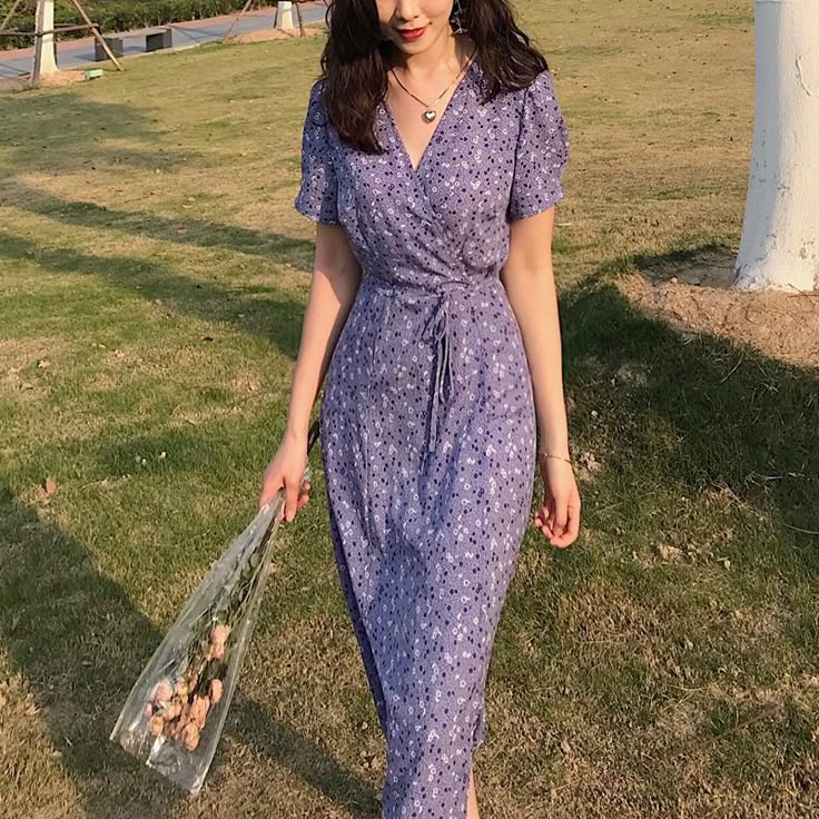 summer wrap dress