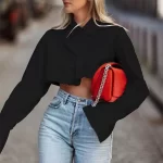 designer crop top