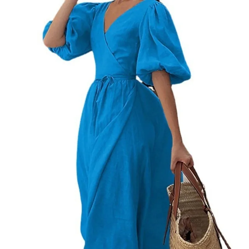 summer wrap dress