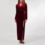 wrap dress wedding guest