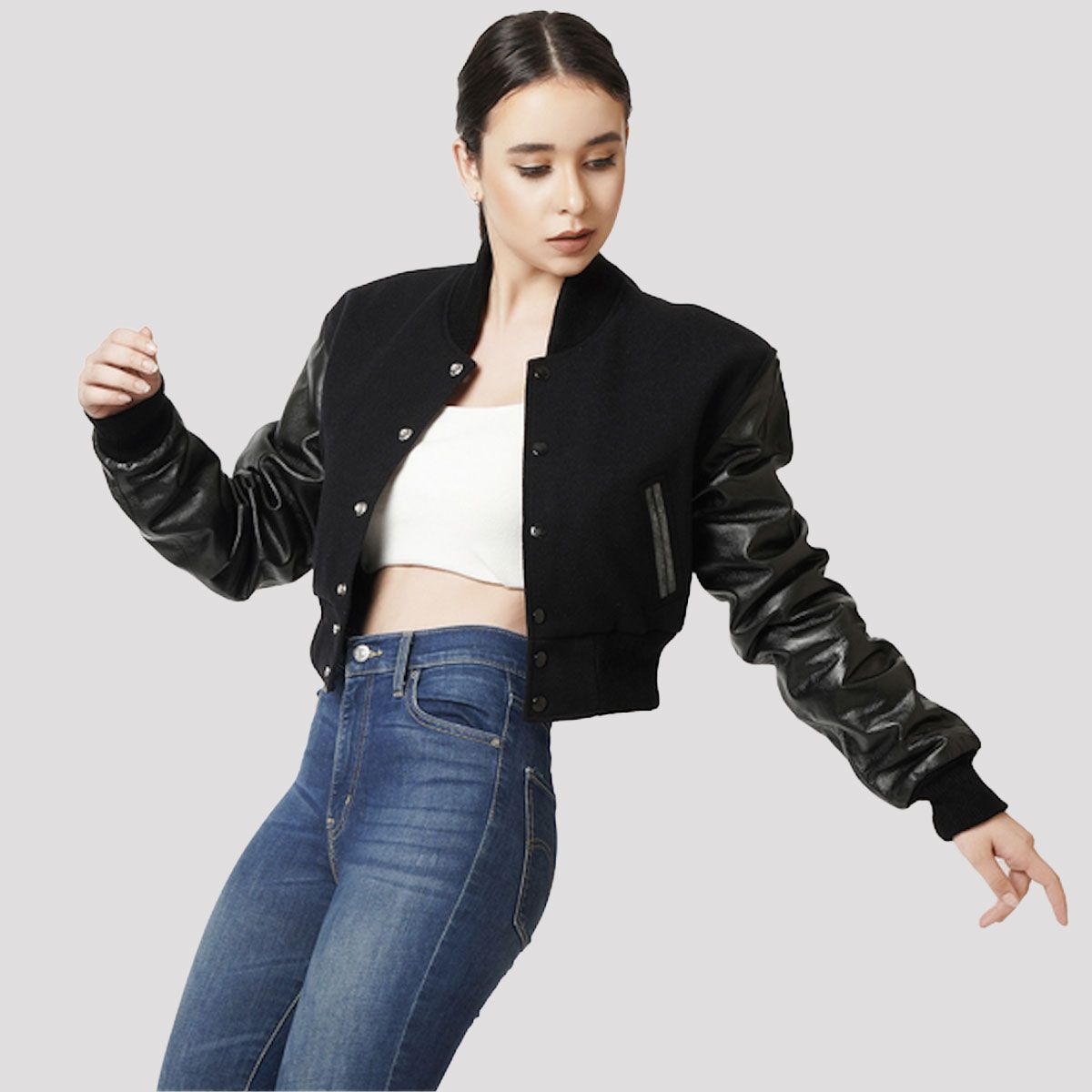 crop top jacket