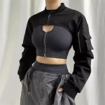 crop top jacket
