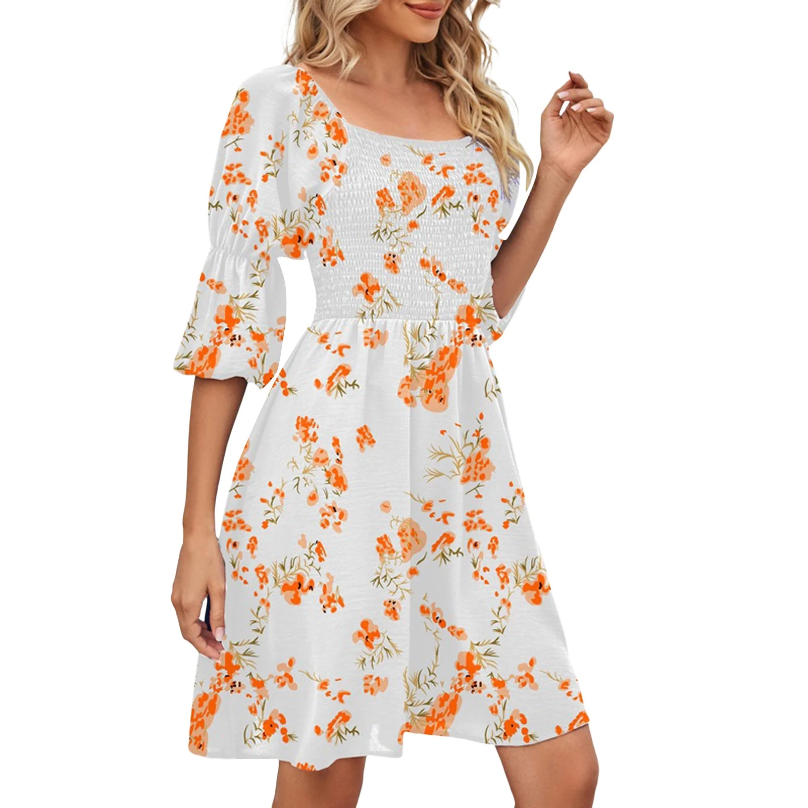 casual wrap dress