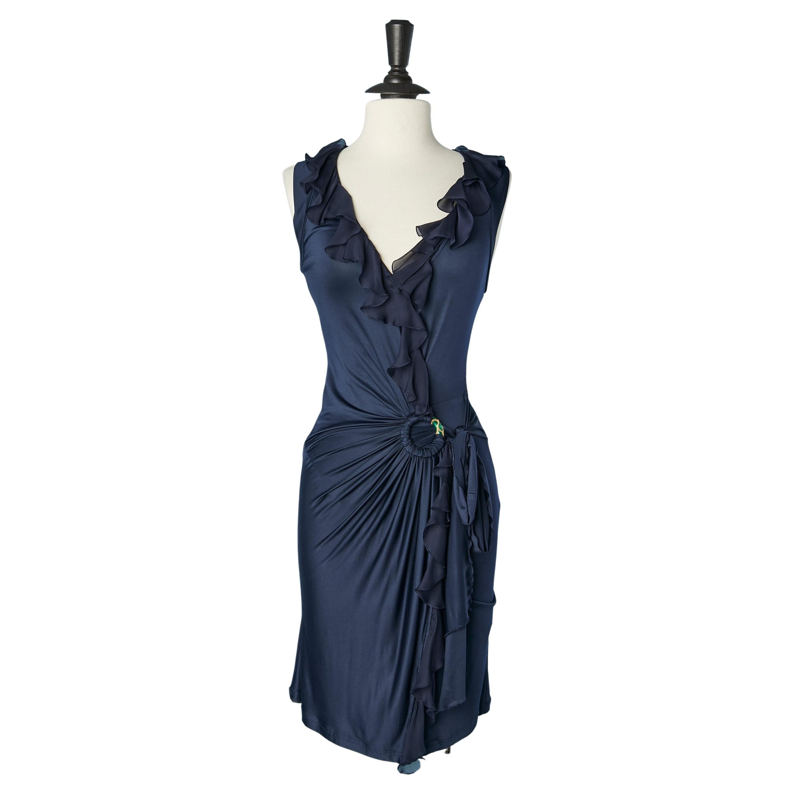 wrap cocktail dress