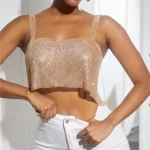 sparkly crop top