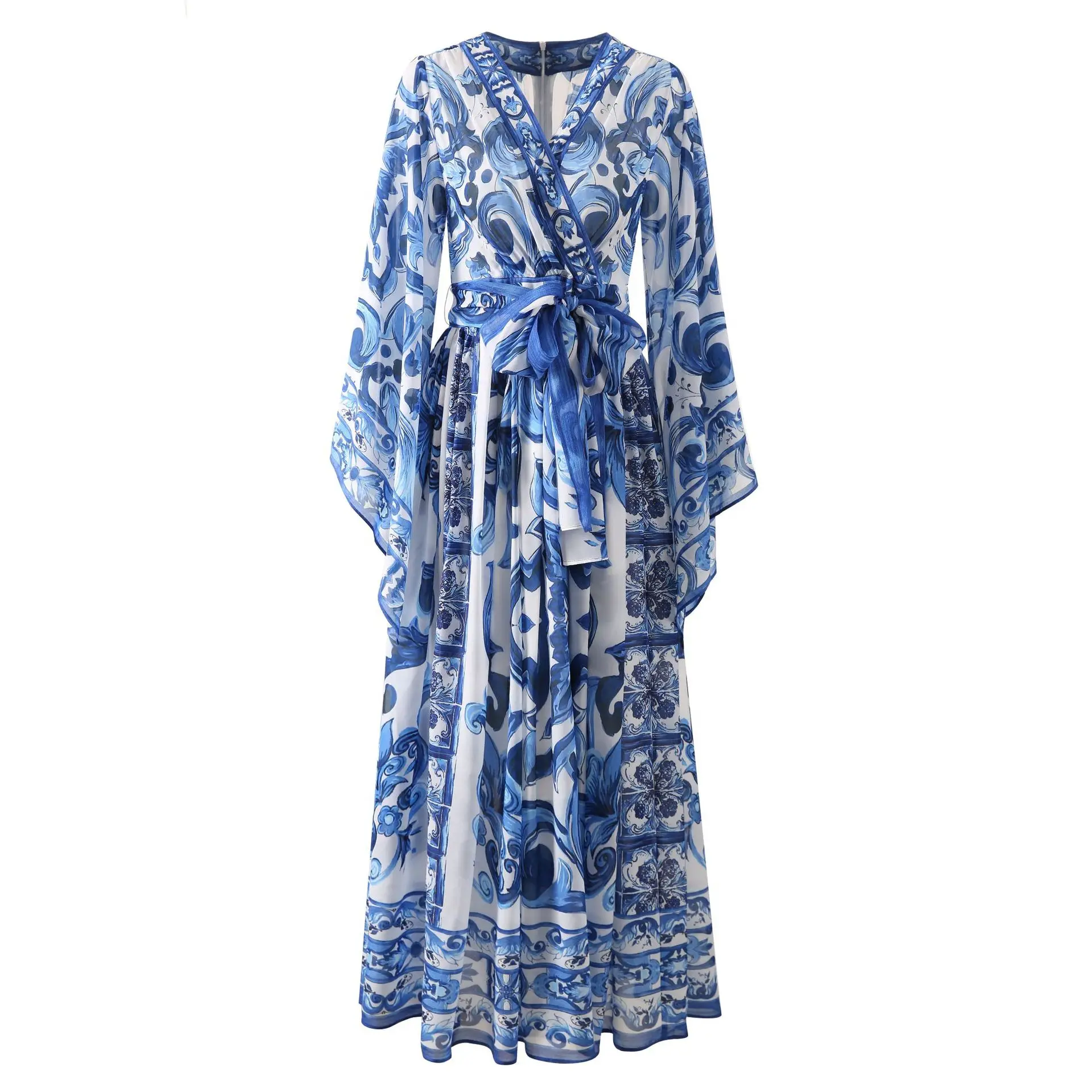 fall wrap dress