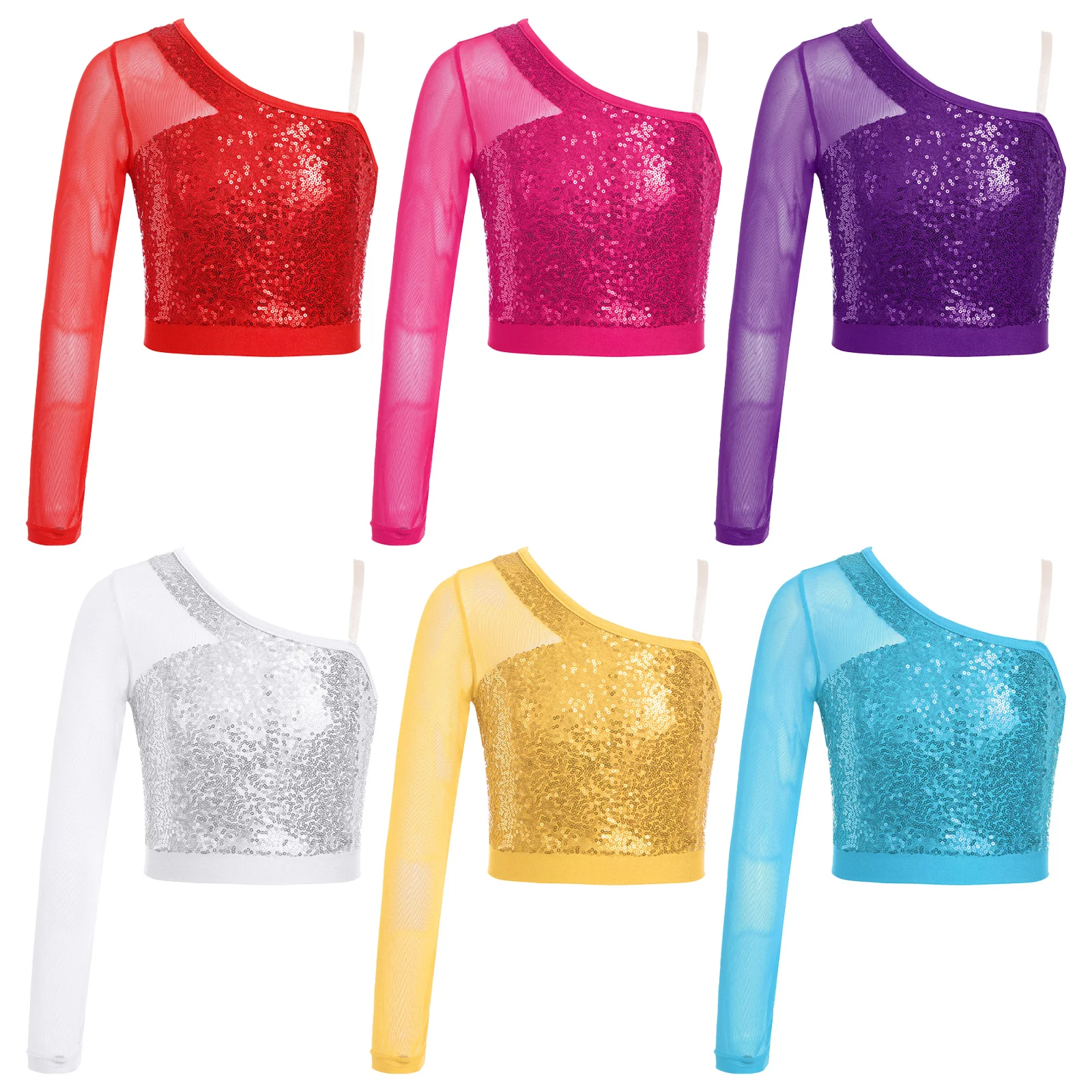 sparkly crop top