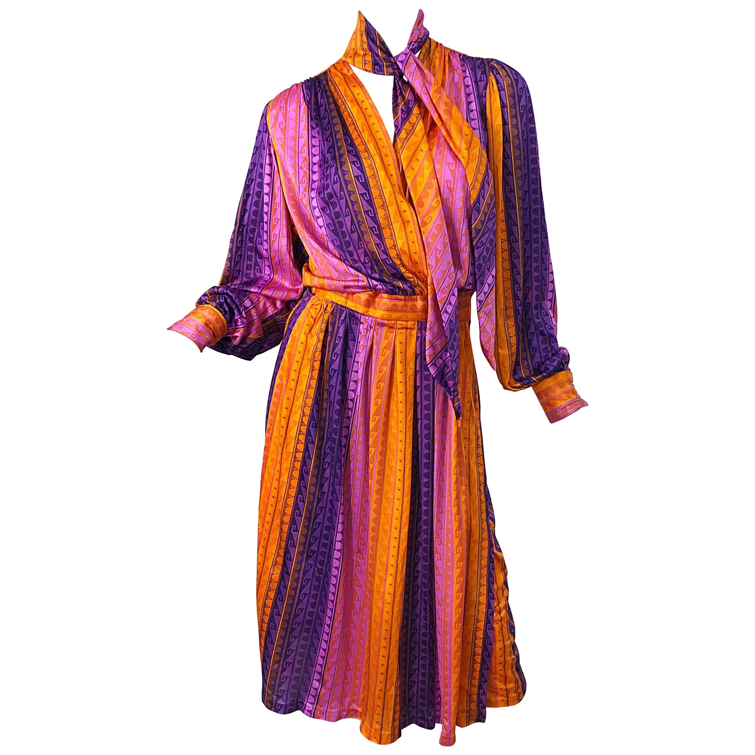 70s wrap dress