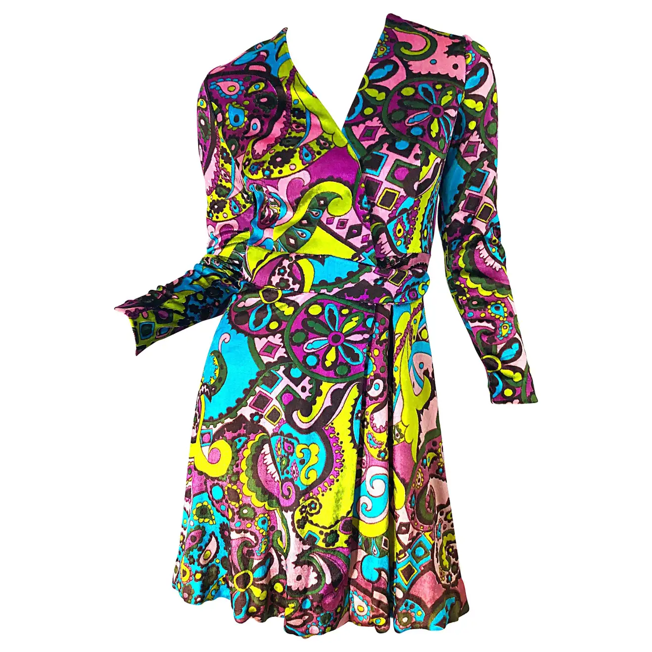 70s wrap dress