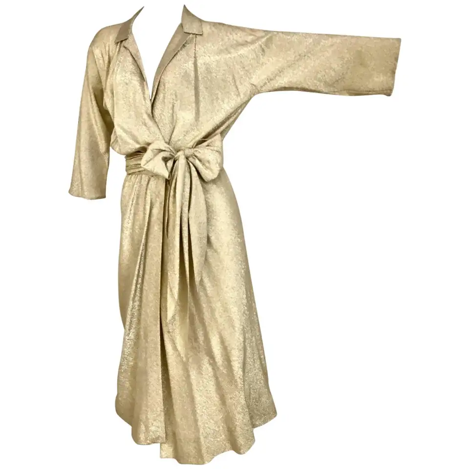 70s wrap dress