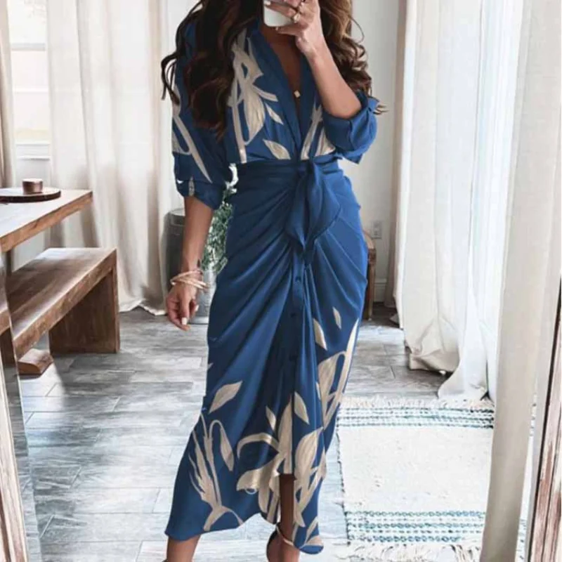 wrap shirt dress