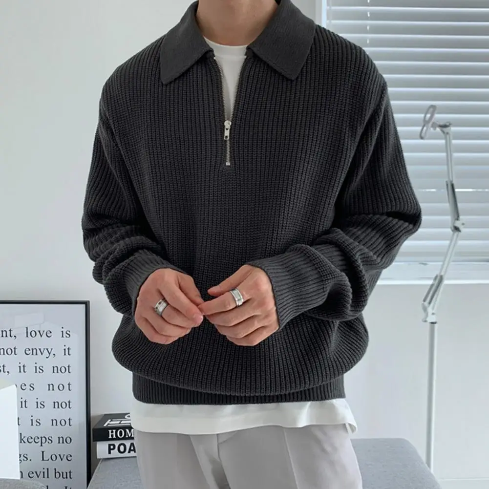 half-zip sweater​