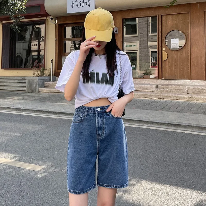 high-waisted shorts