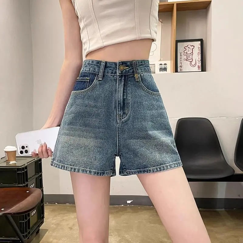 high-waisted shorts