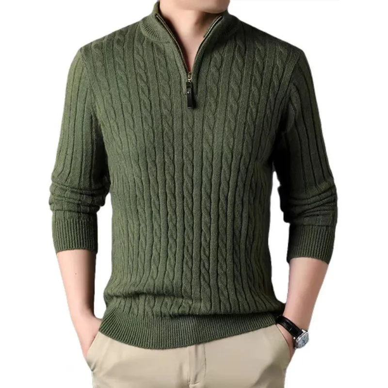 half-zip sweater​