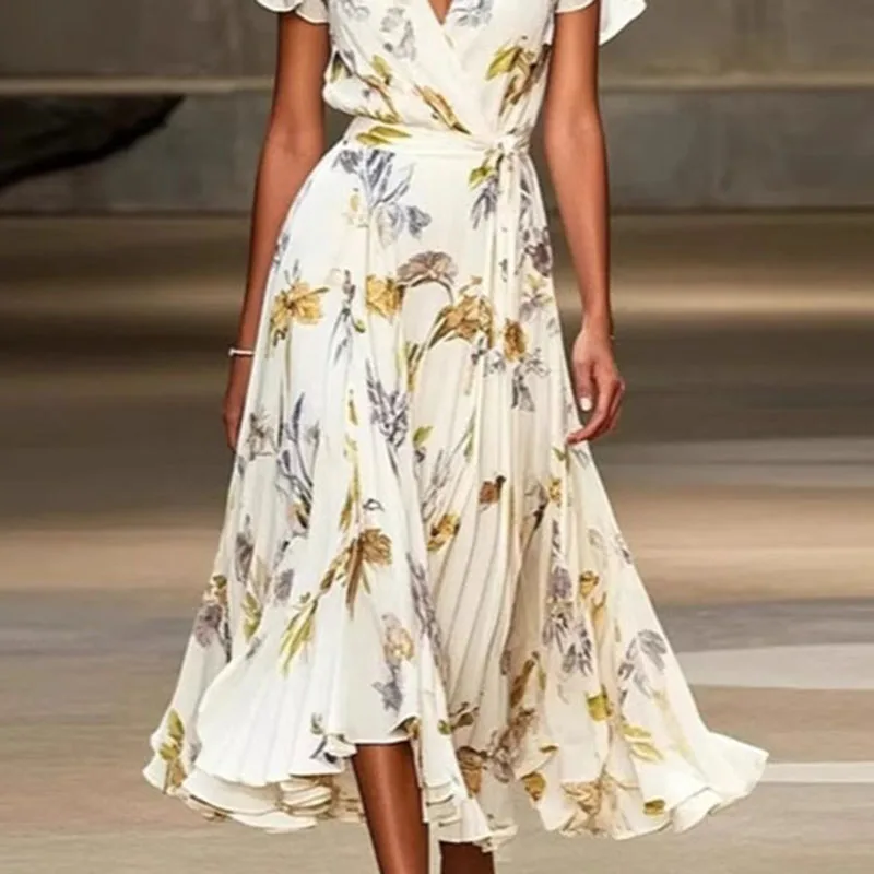 wrap summer dress