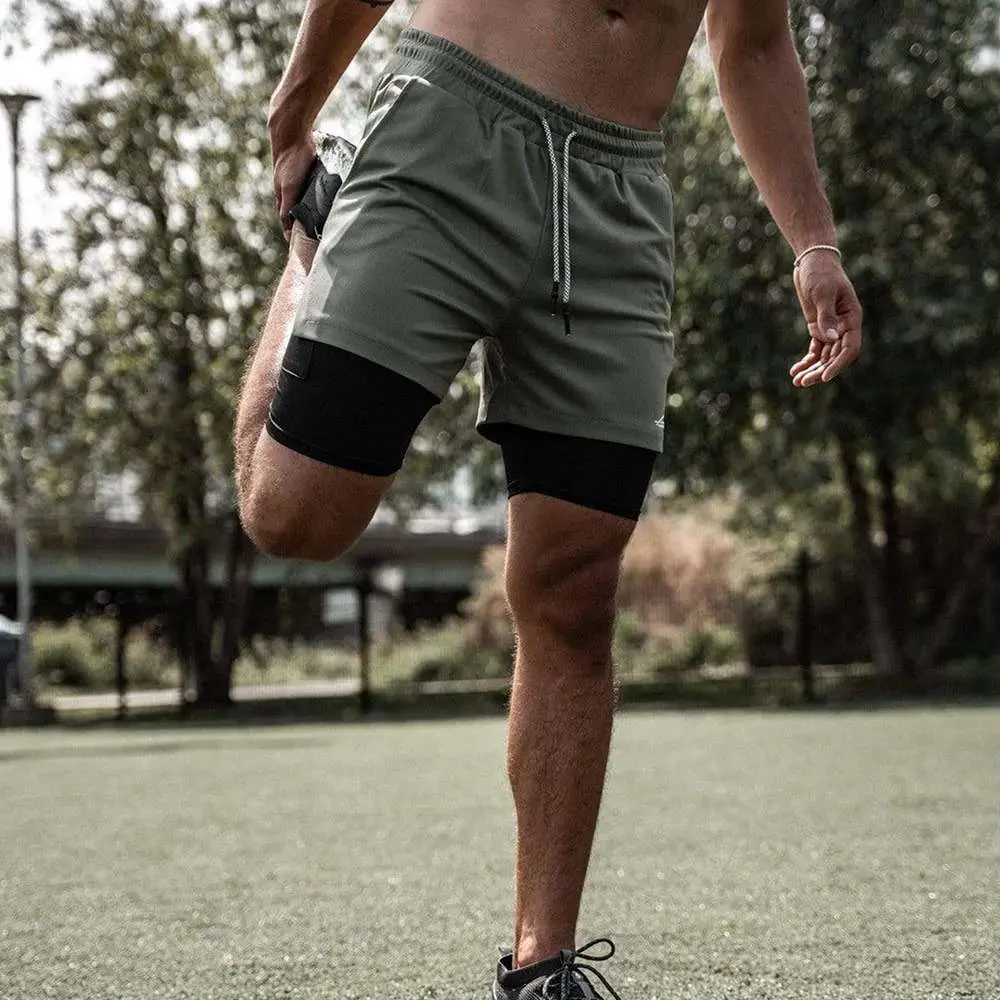 gym shorts with liner