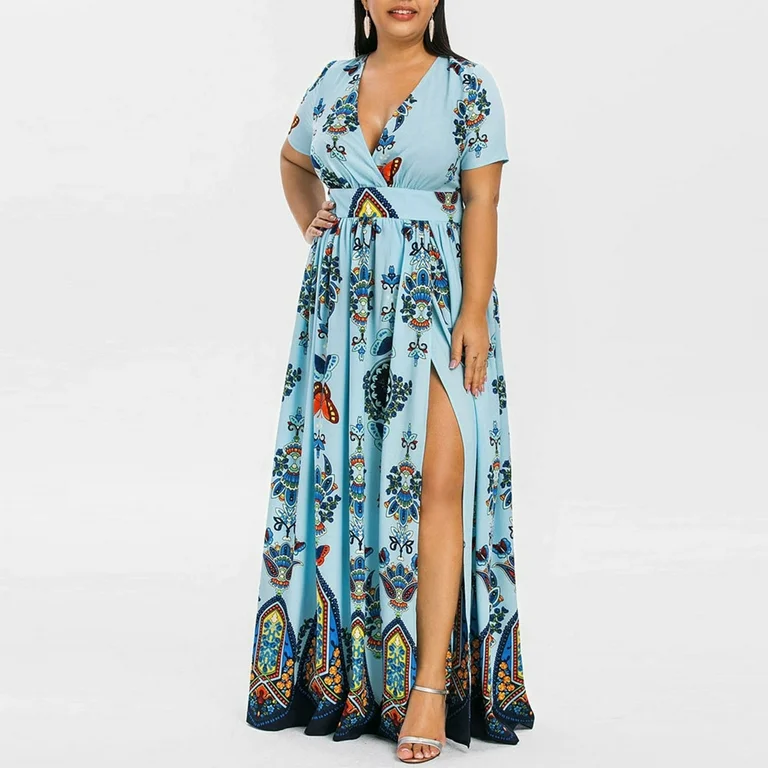 a wrap dress