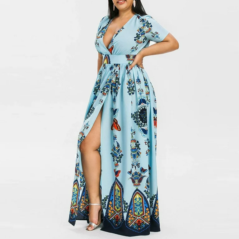 wrap summer dress