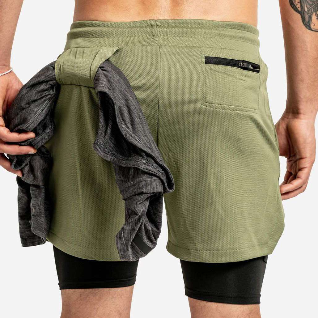 gym shorts with liner