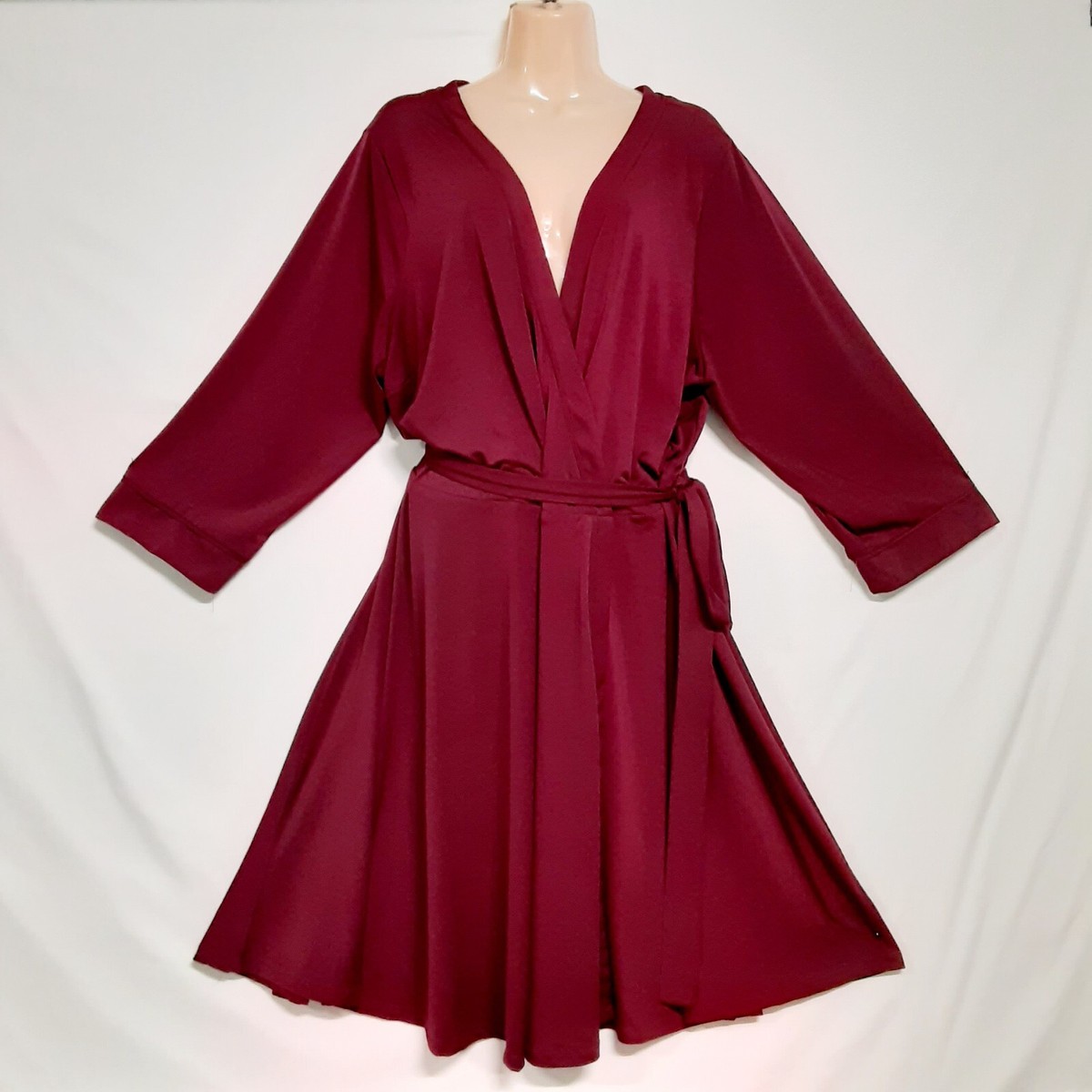 a wrap dress