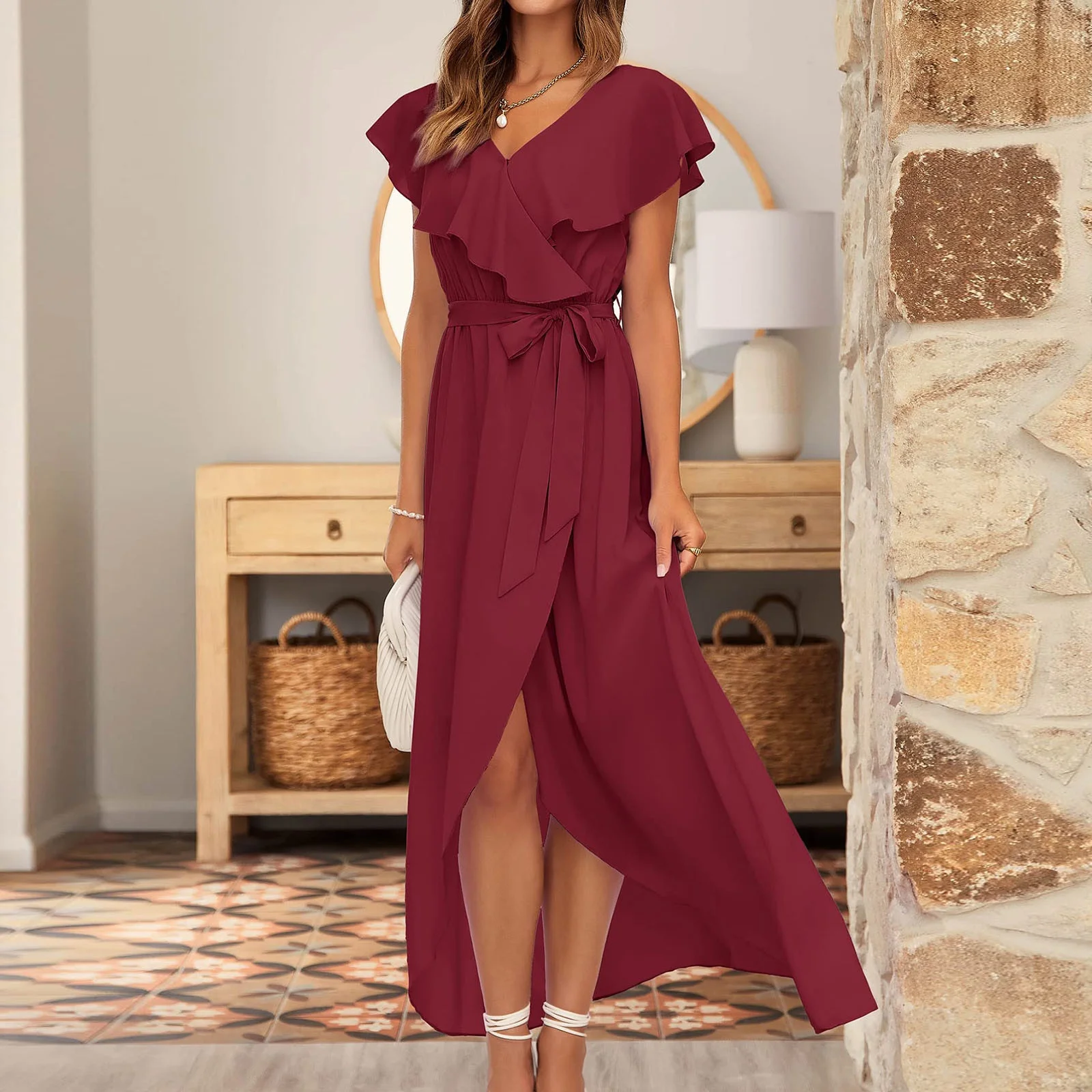wrap dress formal