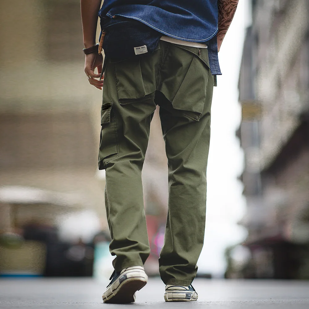 green cargo pants
