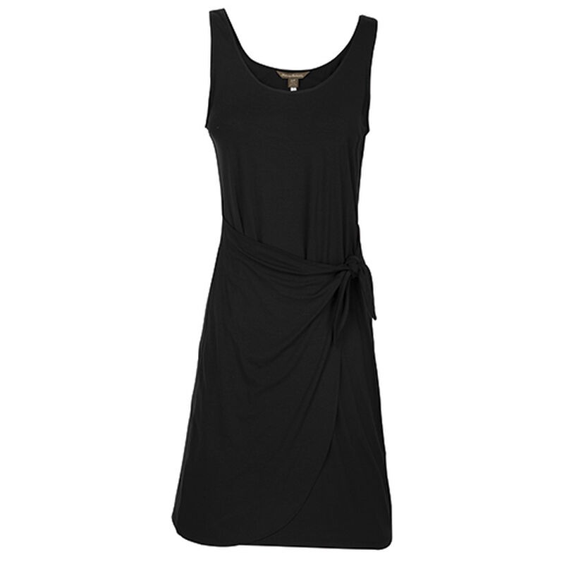 wrap tie dress