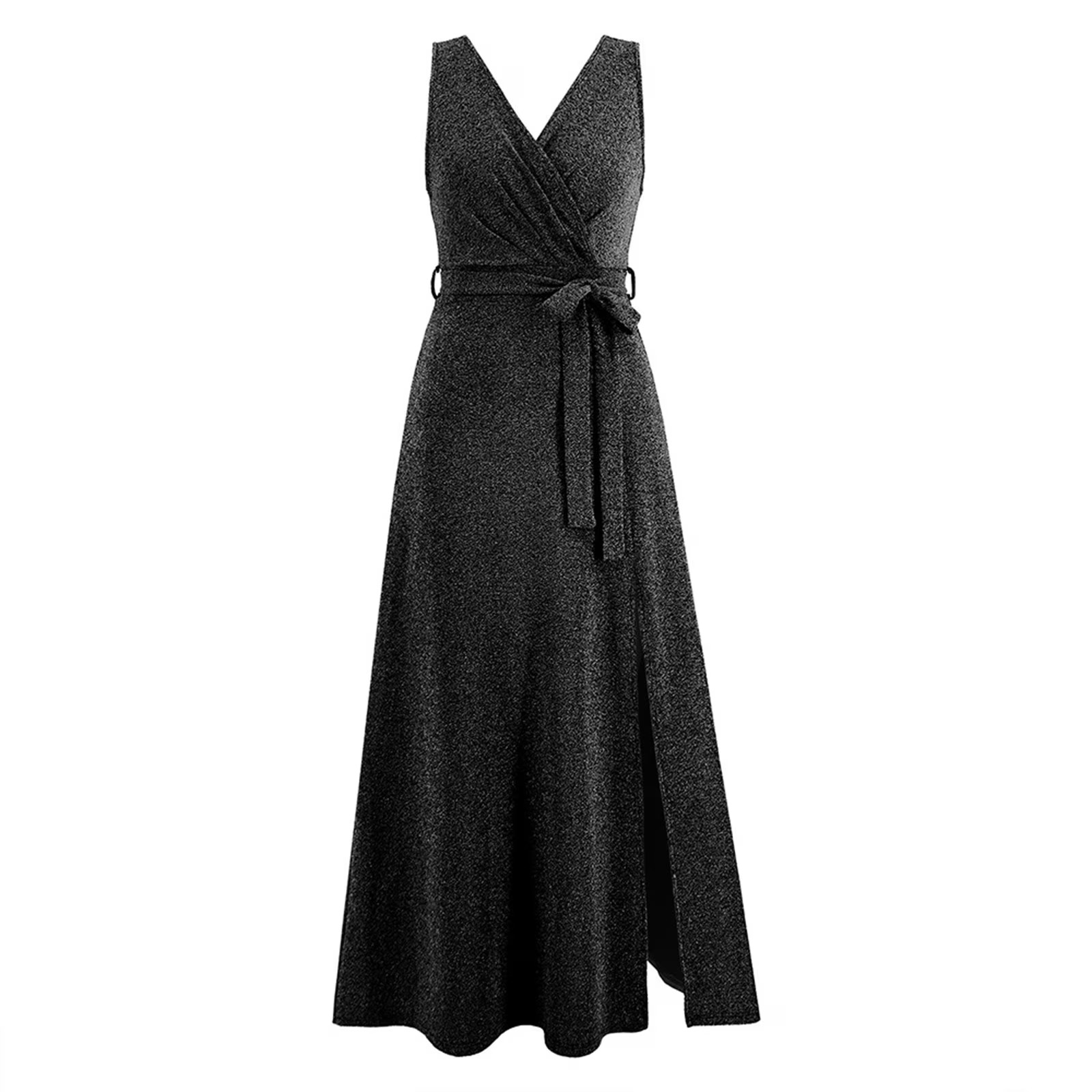 wrap tie dress