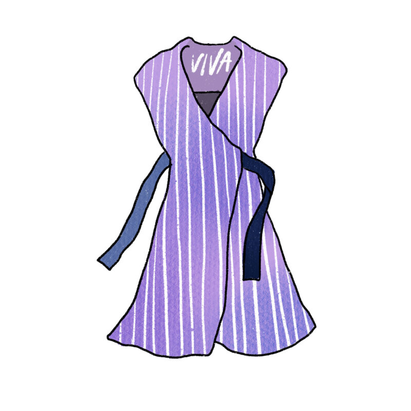 wrap a wrap dress