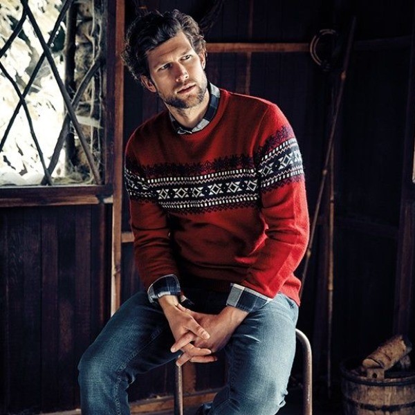 christmas party male clothing