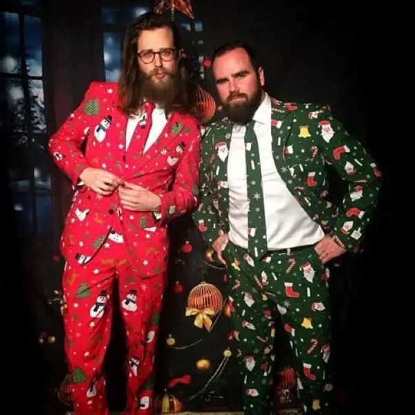 christmas party male clothing