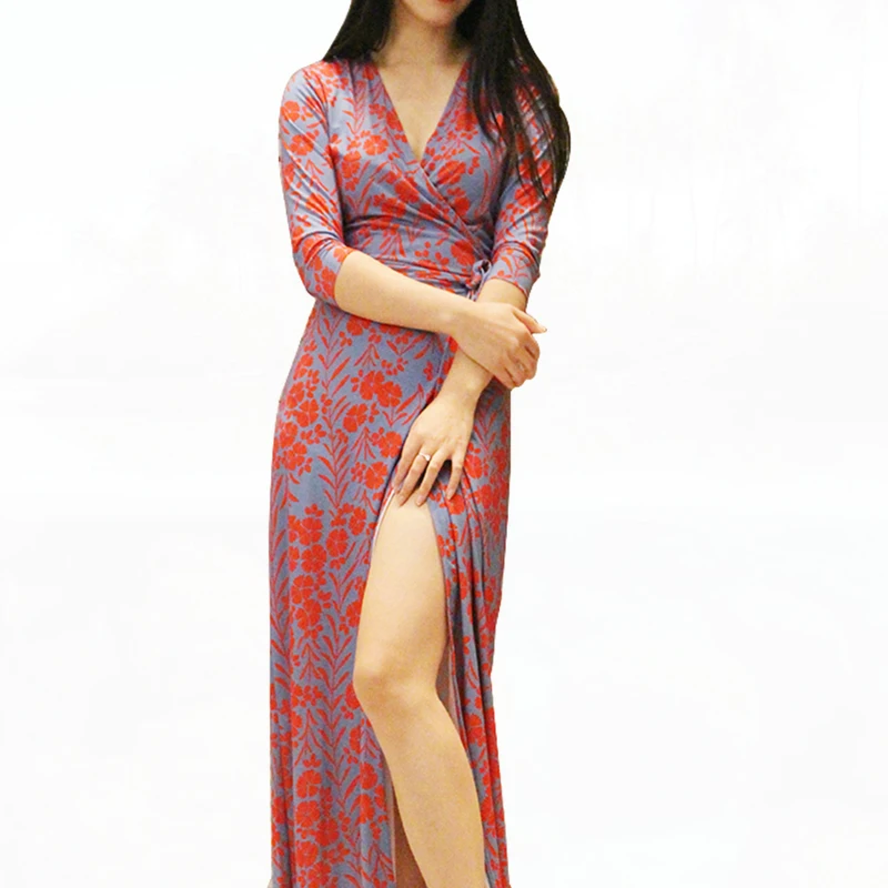 spring wrap dress