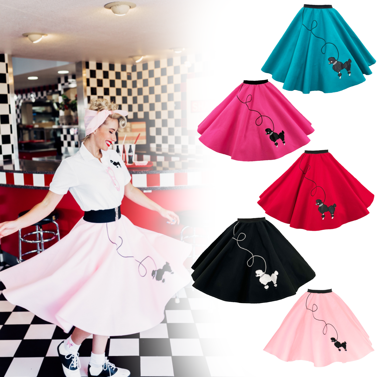 how to make a poodle skirt