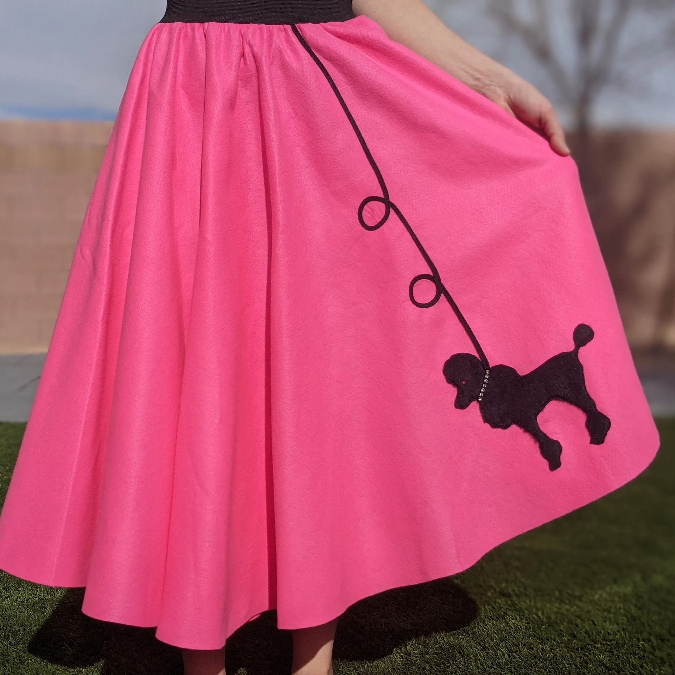 how to make a poodle skirt