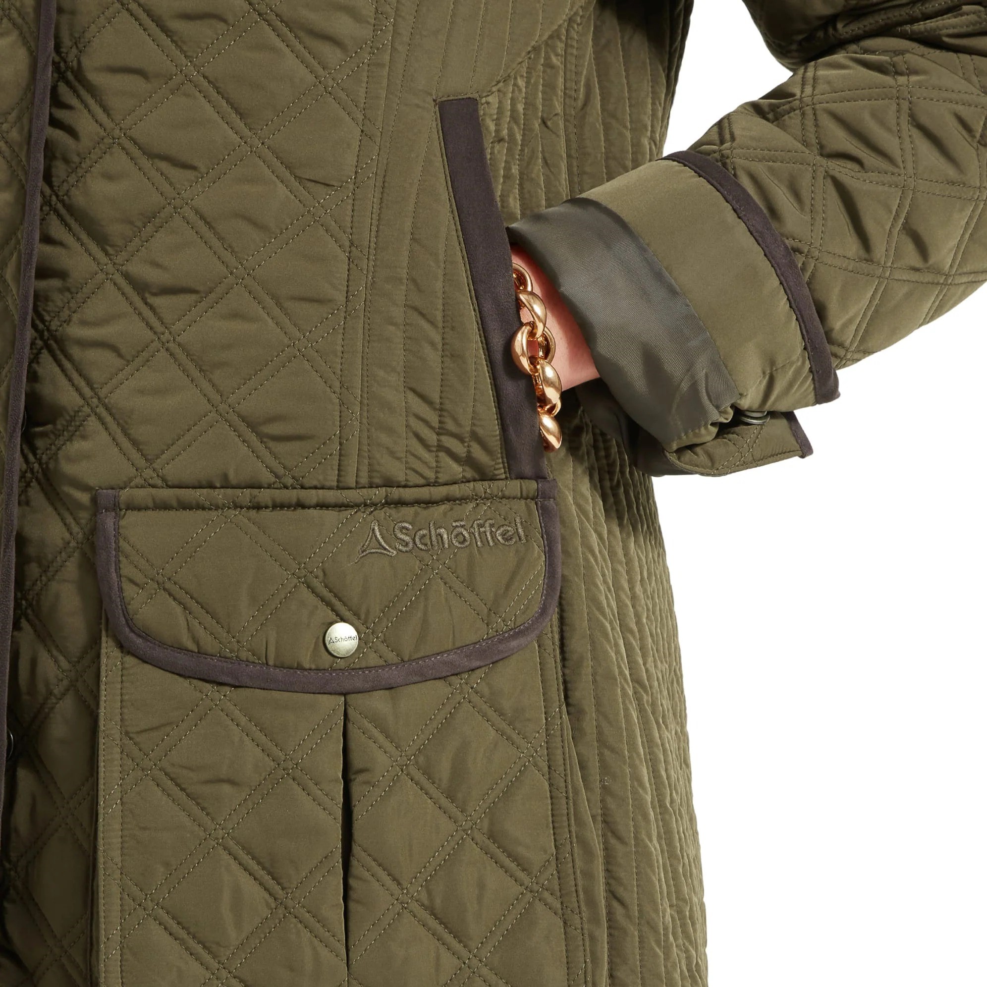quilted coat womens