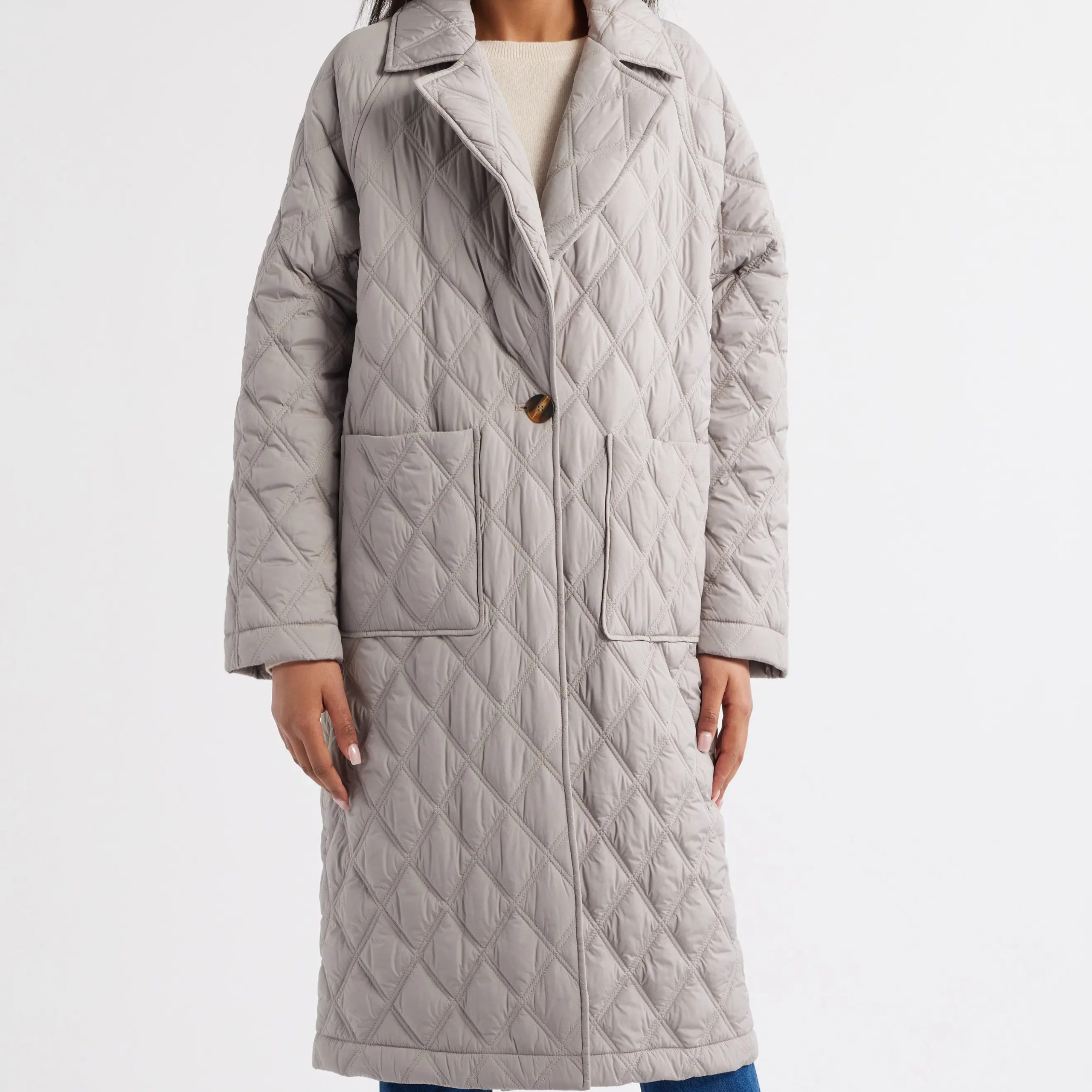 quilted coat womens