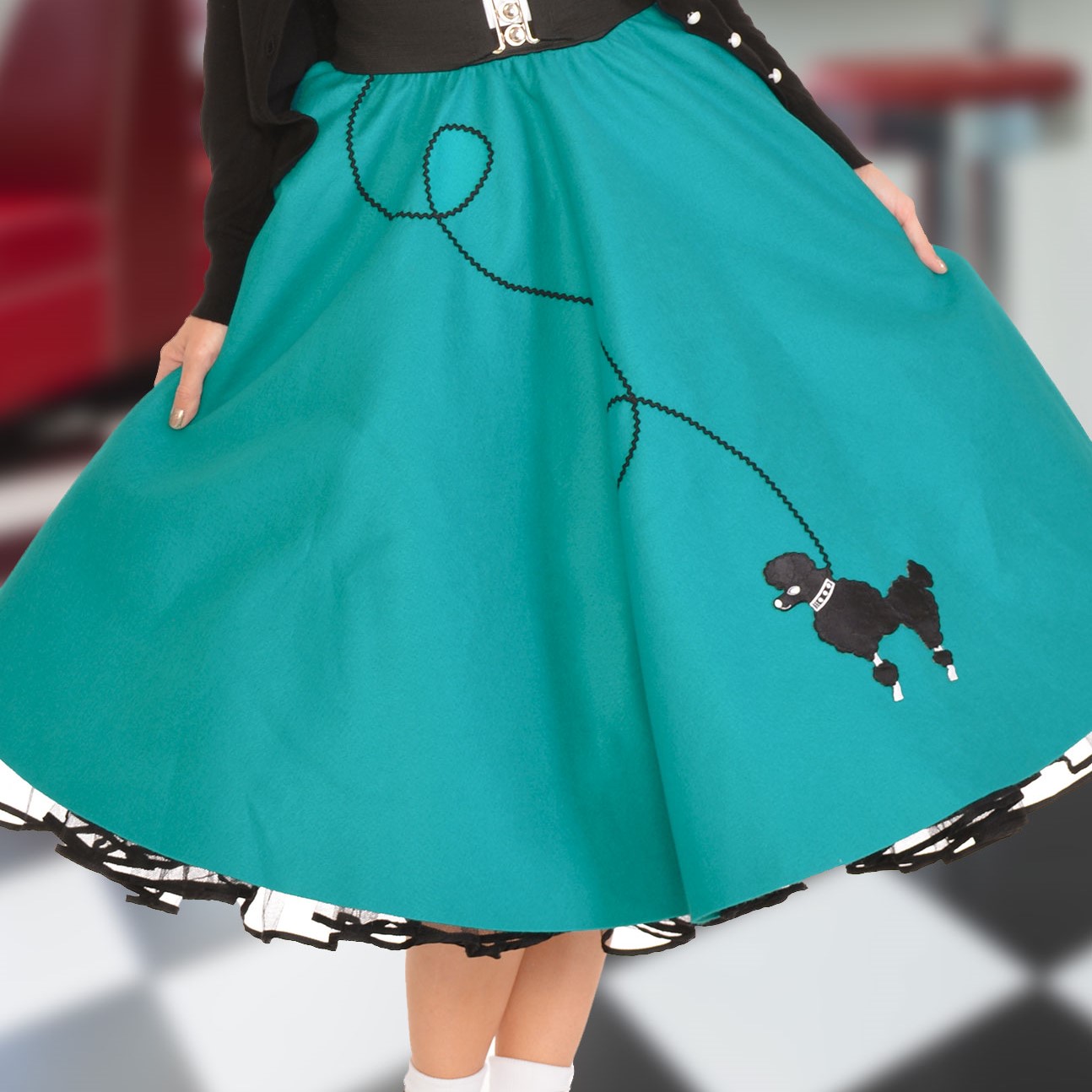 how to make a poodle skirt