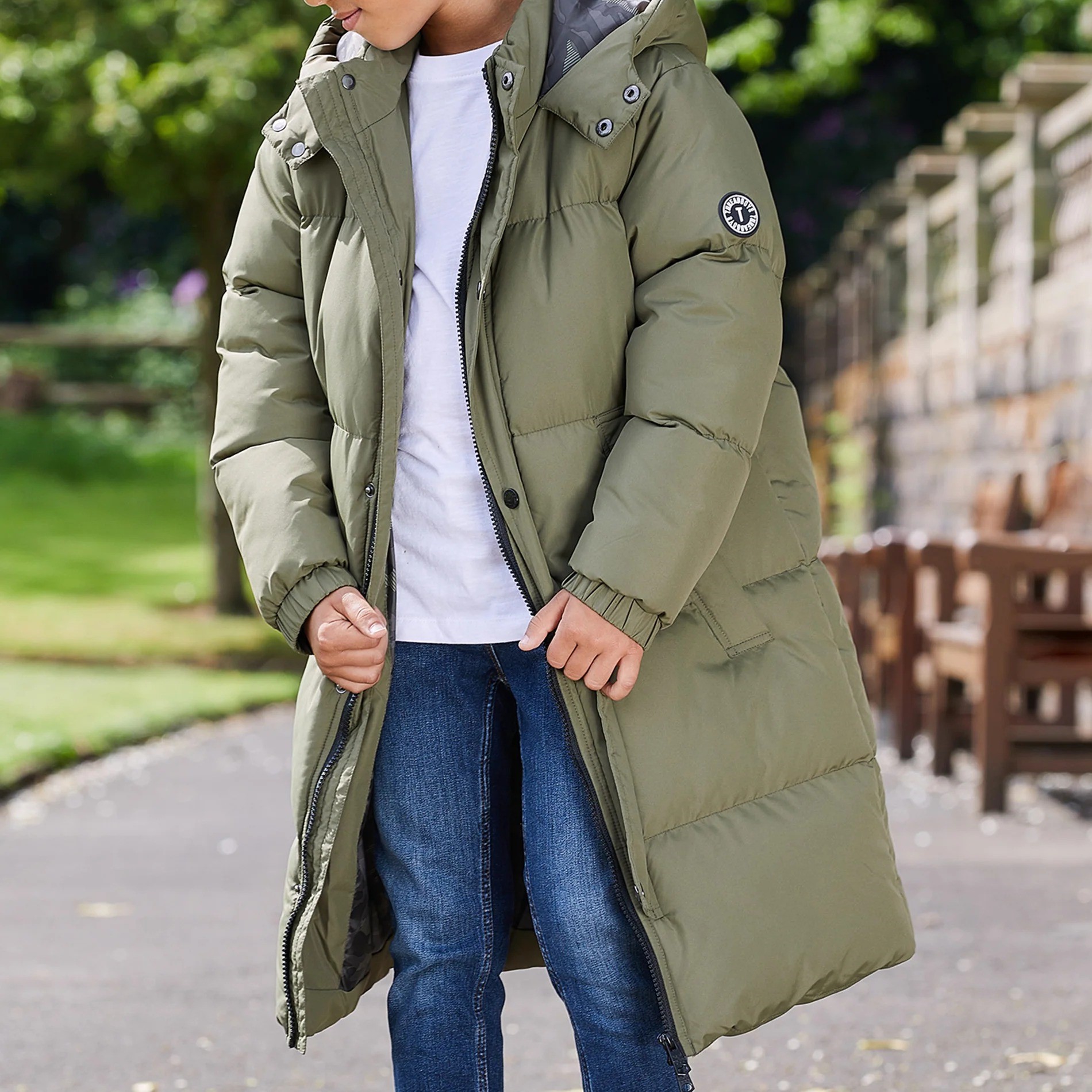 boys quilted coat
