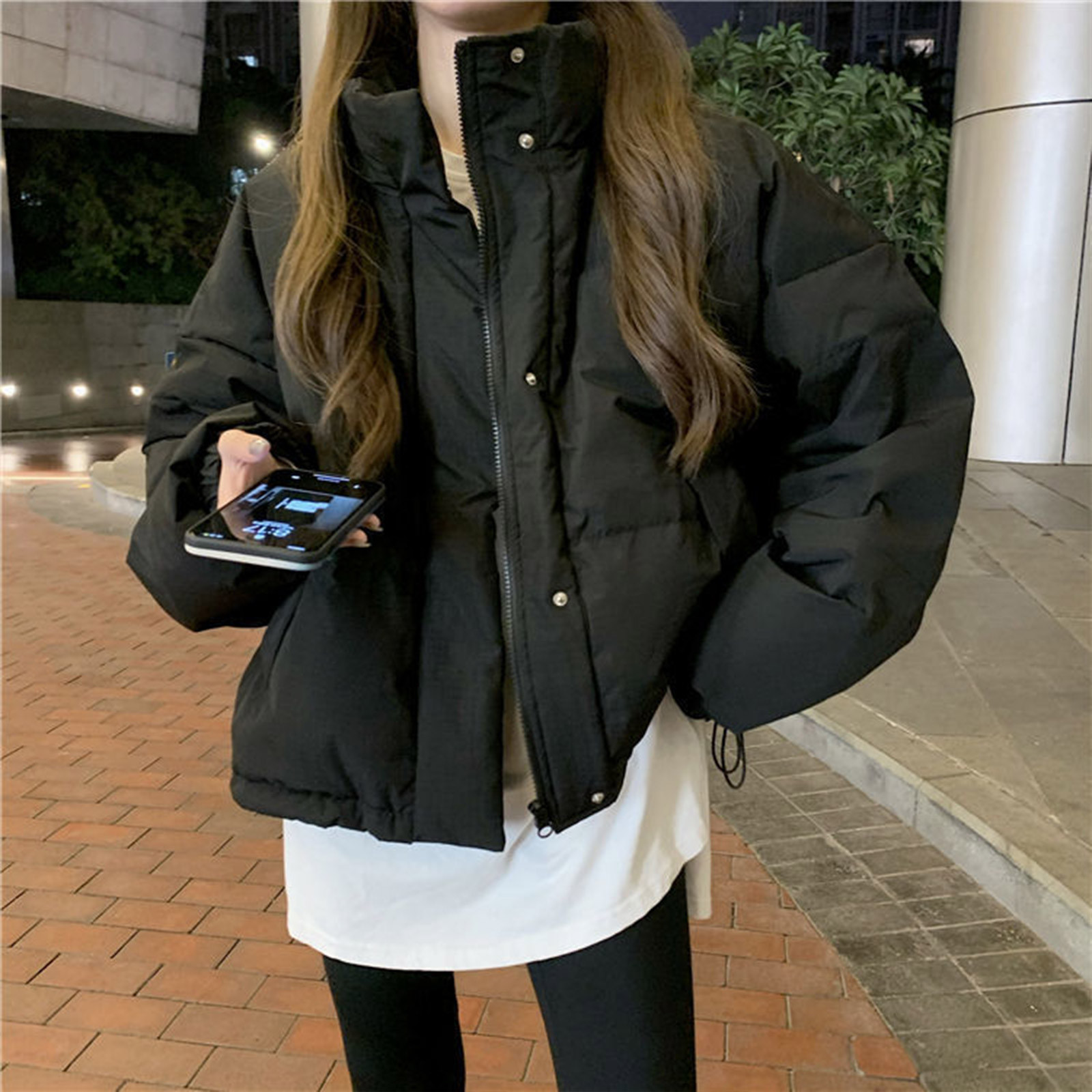 lightweight quilted coat