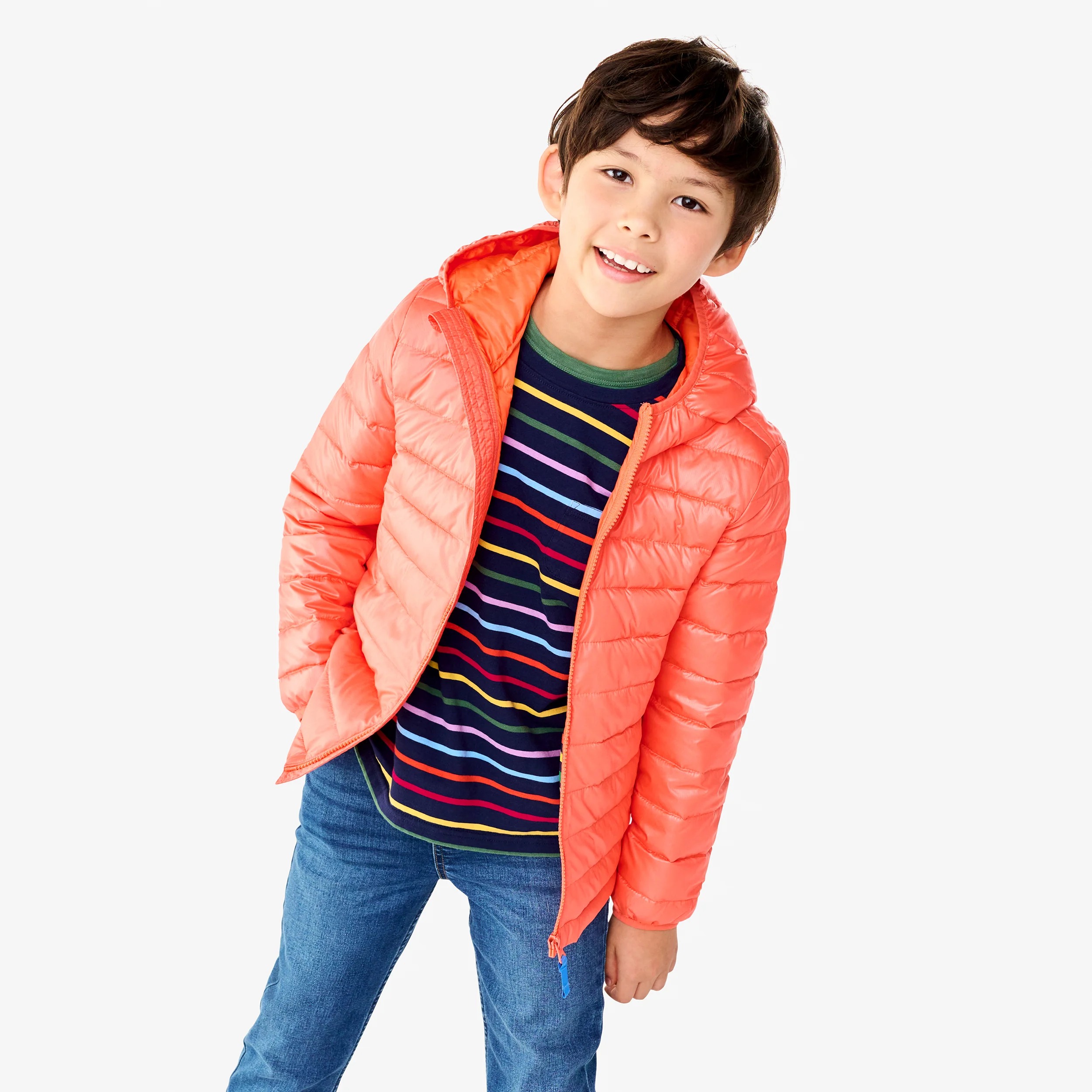 boys quilted coat